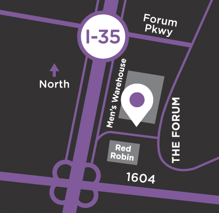 San Antonio Forum Location Map